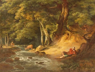 Jacques e o cervo ferido, 1790